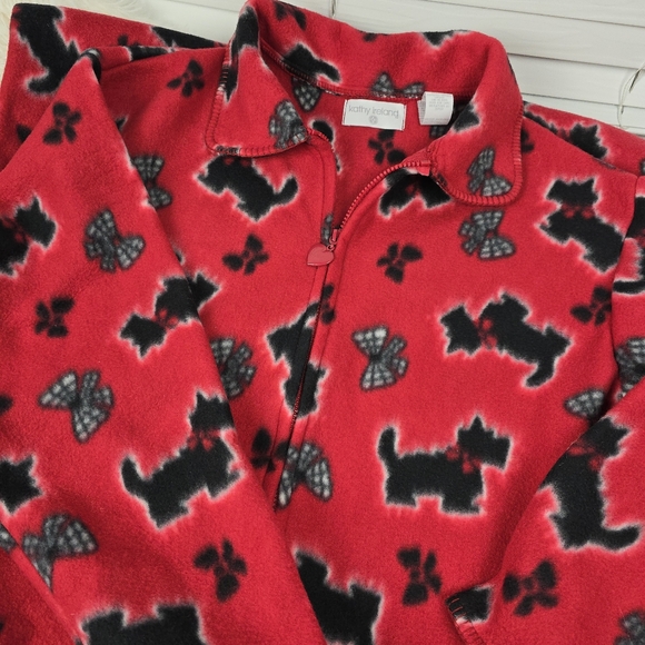 Kathy Irland Scottish Terrier Full Zip Robe - Picture 1 of 10